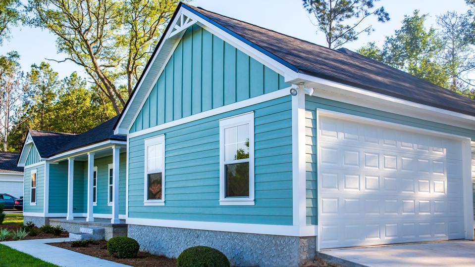 Replacement Siding options- blue house