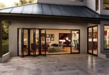 Whats best patio door in Dallas/Fort Worth for your home? This is a Black folding patio door