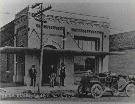 The first bank in Cedar Hill Texas