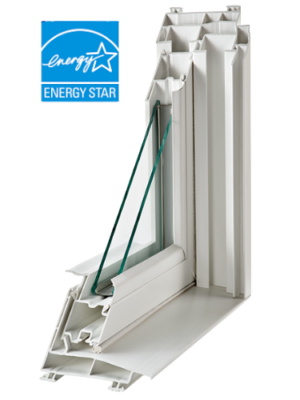 ProTex Remodeling Smart-Choice-Series window corner cut picture with energy star logo
